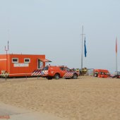 Reddingsbrigade doet exames Lifeguard